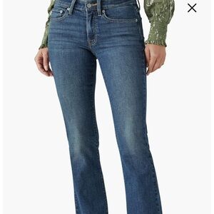 Lucky Brand Sweet Mid Rise Bootcut Jeans 6/28 Ankle -like new!